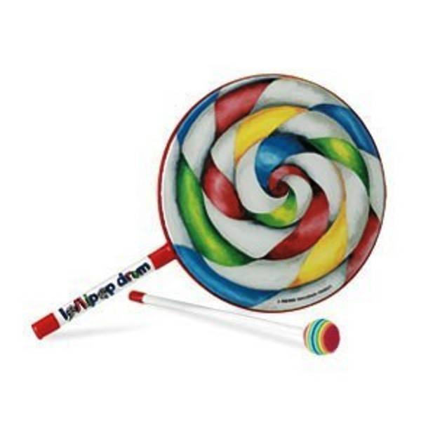 Lollipop Drum 6 Inch w/Mallet